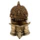 Handmade Golden Brass Oil Lamp For Diwali